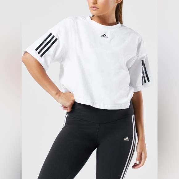 Adidas HyperGlam Box Tee - Picture 2 of 4